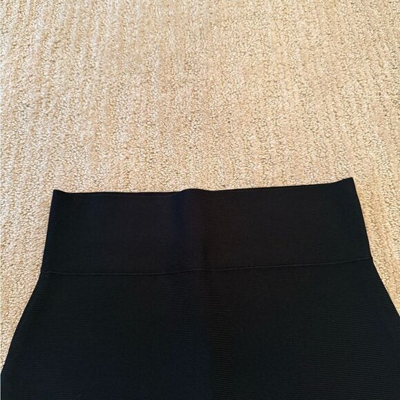 BCBGMaxAzria Black Bandage Skirt with sequence - Picture 5 of 7